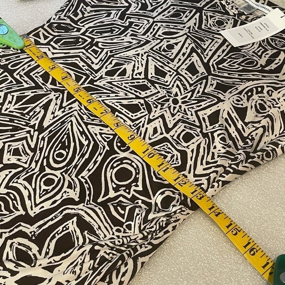 DVF Diane Von Furstenberg ROCCO Silk Jersey Dress Tribal Tattoo New NWT size 6 - Picture 9 of 12